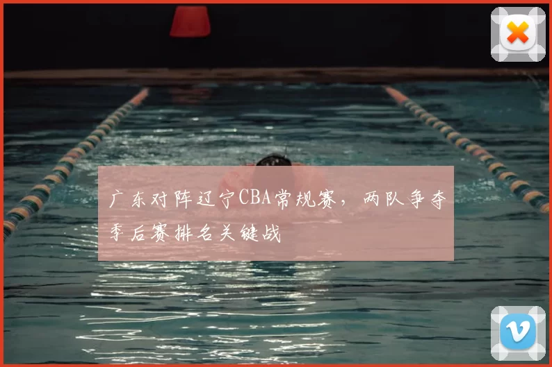 广东对阵辽宁CBA常规赛，两队争夺季后赛排名关键战